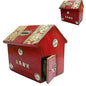 Wooden Money Bank for Kids - Red Colour Coin Saving Gullak