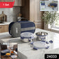 Ganesh Neo Twin 400 Lunch Box Set With Insulated Carry Bag (1 Set)
