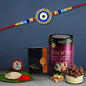 Rakhi (K1_516_as)  Assorted Chocolate Dryfruits 96gm Rakhi For Brother With Gift  Handmade Rakhi Rakhi Combo For Brother  Stylish Rakhi For Brother  Set Of 1 Rakhi